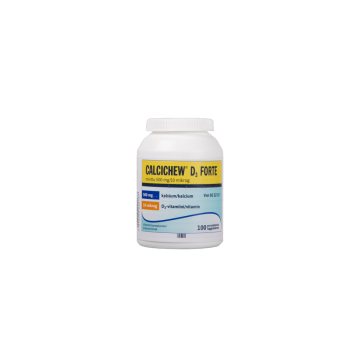 CALCICHEW D3 FORTE MINTTU purutabletti 500 mg/10 mikrog 100 kpl