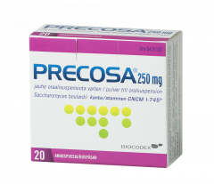 PRECOSA 250 mg jauhe oraalisusp varten (annospussi)20 kpl