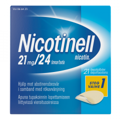 NICOTINELL 21 mg/24 h depotlaast 21 kpl
